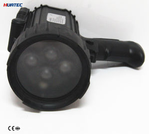 Черная Хандхэльд лампа ультрафиолетова, оборудование для испытаний жидкостного пенетранта ультрафиолетового света ультрафиолетового света СИД хандхэльд