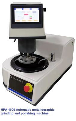 Меля управления Plc 6 образцов Metallographic диск и полируя машины одиночный автоматический