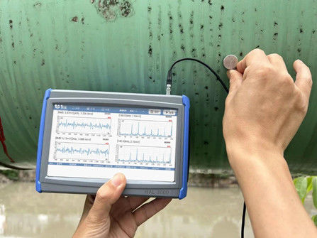 FFT Spectrum RMS ASL Двуканальный детектор утечки звуковых волн