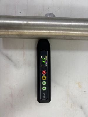 Сканирование B сканирование EMAT Ультразвуковой толщиномер с воздушным соединением с высокой температурой поверхности