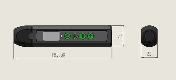 RS485 Ethernet Бесконтактная без сцепления Одноэхо Двойноеэхо EMAT Ультразвуковый толщиномер TG-14D