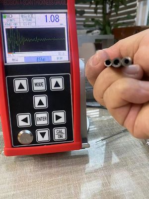 Сканирование B сканирование 0,001 мм высокого разрешения проникающего покрытия ультразвукового толщиномера