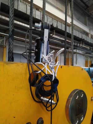 Детектор рванины стальной веревочки оборудования для испытаний металла веревочки провода лифта ХРД-150 ультразвуковой